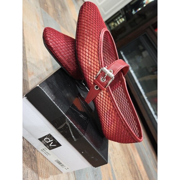 Dolce Vita Mulaney Red (More Burgandy) Mesh Shoe Size 8.5 - Picture 10 of 16